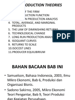 5. Production Theories