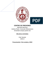 lab 2.fluidos DETERMINACION DEL CENTRO DE PRESIONES NUEVO.docx