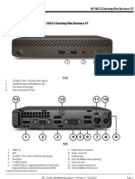 HP 260 G3 Desktop Mini Business PC PDF