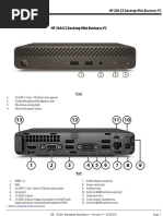 Hp 260 G3 Desktop Mini Business Pc Pdf Pdf Solid State Drive Ieee 802 11