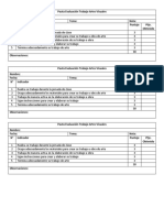 Pauta Evaluación Trabajo de Artes Visuales Reciclaje