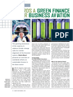 Towards a Green Finance for Business Aviation