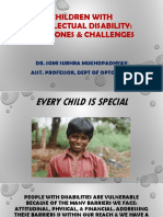 Intellectual Disabilities - Milestones & Challenges