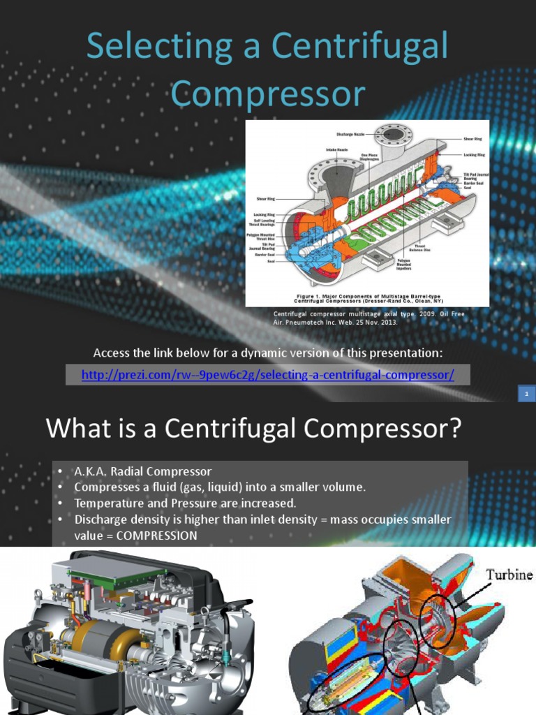 8 Compresor Centrifugal | PDF | Turbine | Gas Technologies