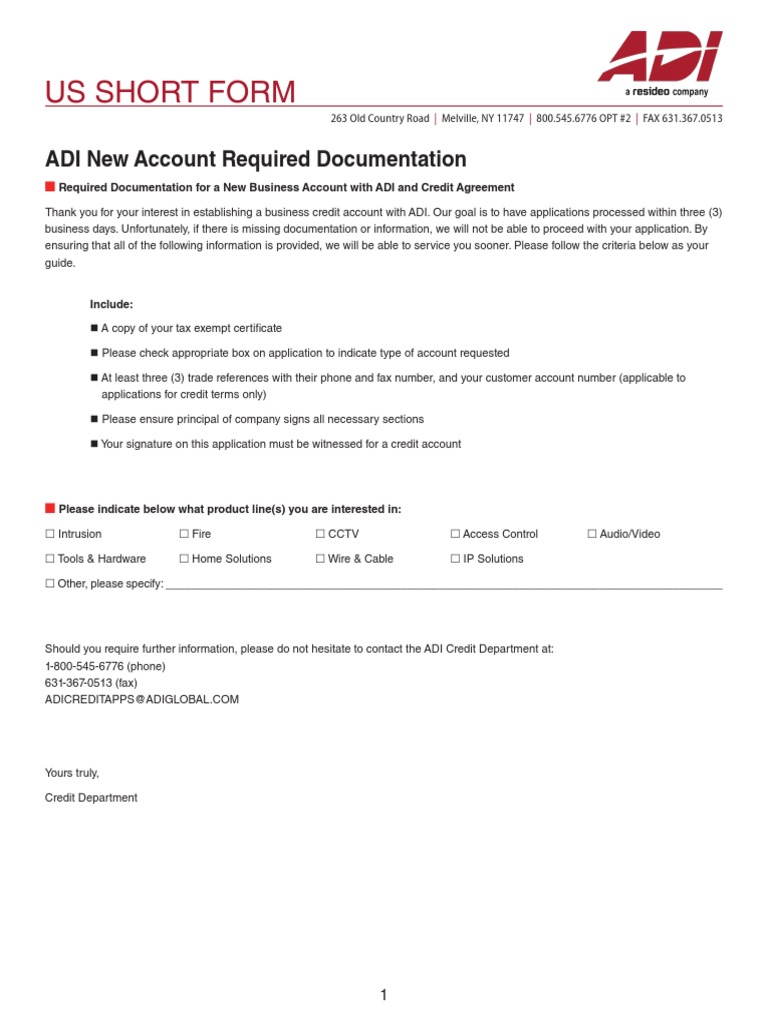 ADI New Account Application Guide | PDF | Credit Card | Fee