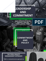 Leadership Report On TQM