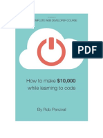 How To Earn 10 000 While Learning To Code - 3rd Edition