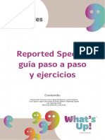 Reported Speech guía paso a paso y ejercicios.pdf
