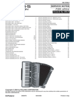 Roland FR7 Service