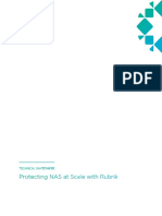 Technical Whitepaper Protecting Nas at Scale With Rubrik