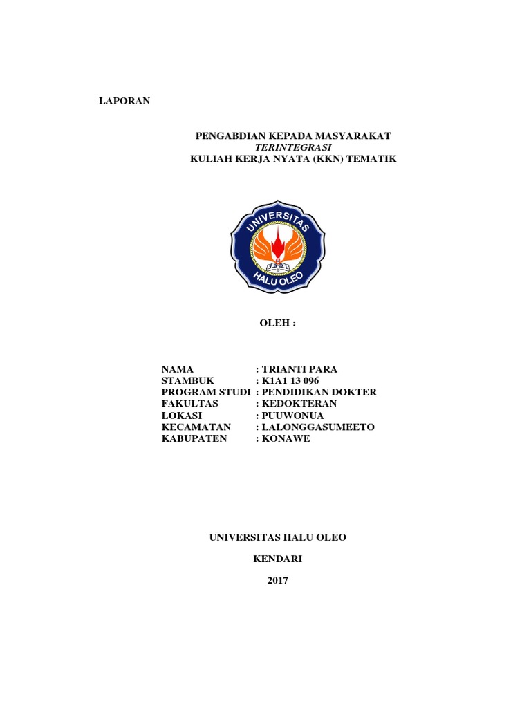 Laporan Kkn Tematik Individu Docx