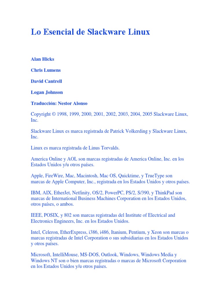 Arrancar Usb Desde Cmd Windows Desarrollo Geek Lo Esencial de Slackware Linux | PDF | Distribución de Linux | Software  libre