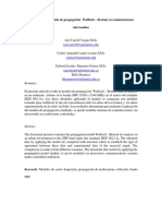 Articulo Avance Modelo de Propagación Walfisch-Bertoni