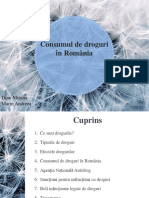 Consumul de Droguri În România1