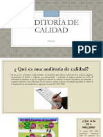 Auditoria de Calidad