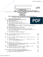 Btech 3 Sem Mathematics 3 Bscm1205 2018