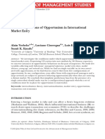 Five Configurations of Opportunism in International Market Entry PDF