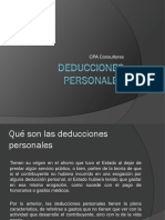 Deducciones Personales