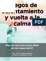 Juegos de Calentamiento y Vuelta A La Calma PDF