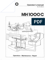 MH1000C Operation Maintenance Repair PDF