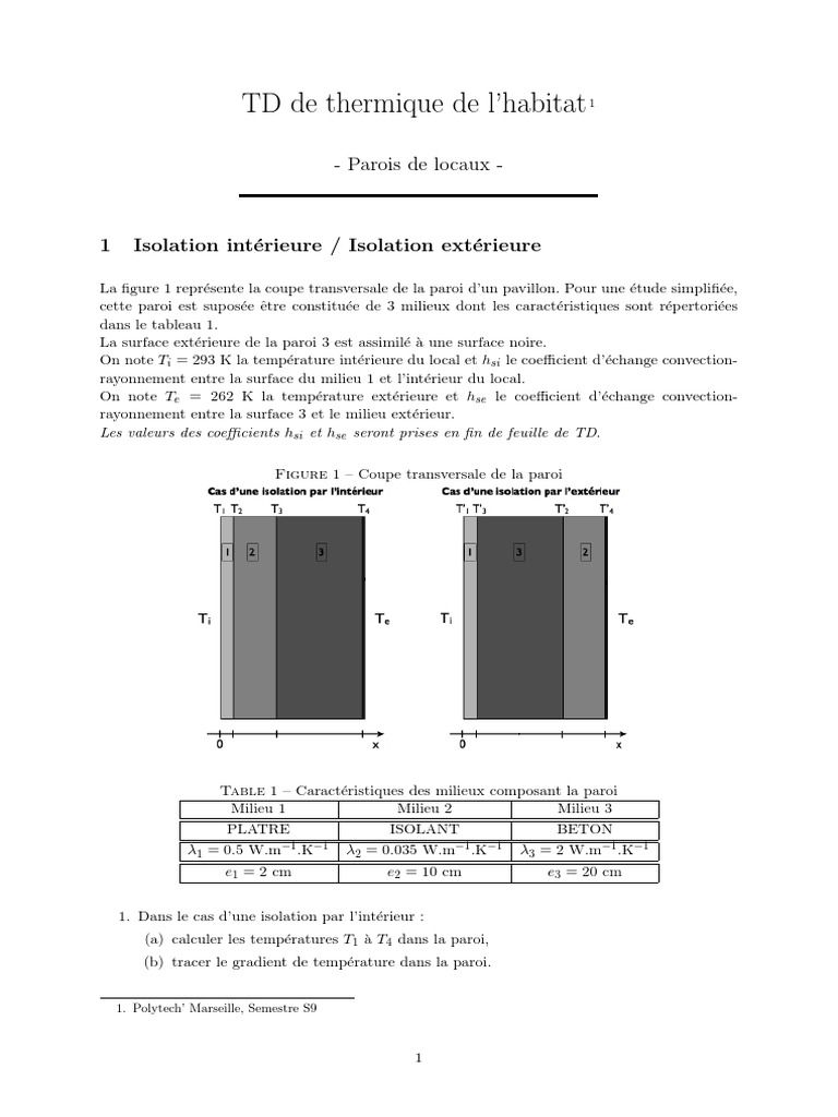 Calcul de déperdition thermique PDF Chaudière Isolation thermique — free download