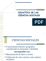 Ciencias Sociales Didactica