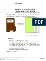 Inscripción Modelo