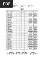 Numeracy Test (FORM 1)