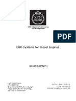 EGR-Systems for Diesel Engines