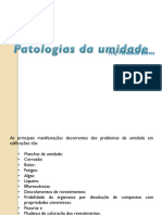 Causas e manifestações da umidade em edificações