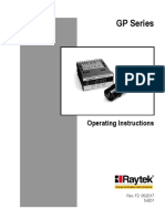 Raytek GP Series Manual 9250059 - Eng - F - W