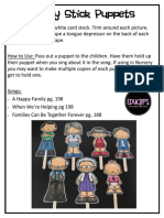 Family Stick Puppets PDF