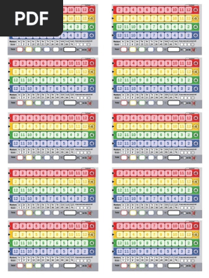 QWIXX Scorepad | PDF