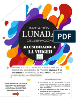 Invitacion Noche de Velitas PDF