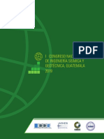 Memorias - 1er Congreso Ingeniera Ssmica y Geotcnica 2019 PDF