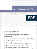 Plan Maestro de Producción