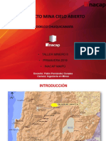 Proyecto mina Chuquicamata cielo abierto Inacap