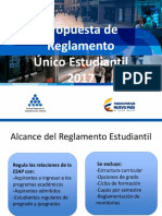 CUADRO COMPARATIVO REGLAMENTO ÚNICO ESTUDIANTIL Dic 2017 1