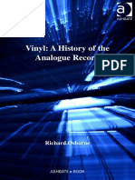 (Ashgate Popular and Folk Music Series) Richard Osborne - Vinyl - A History of The Analogue Record-Ashgate Pub Co (2012) PDF
