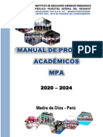 Manual de Procesos Academicos 2020 - 2024