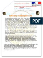 Undang-Undang Donasi Lalu PDF