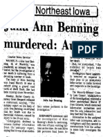 1976 4 13 Waterloo Courier Benning Autopsy