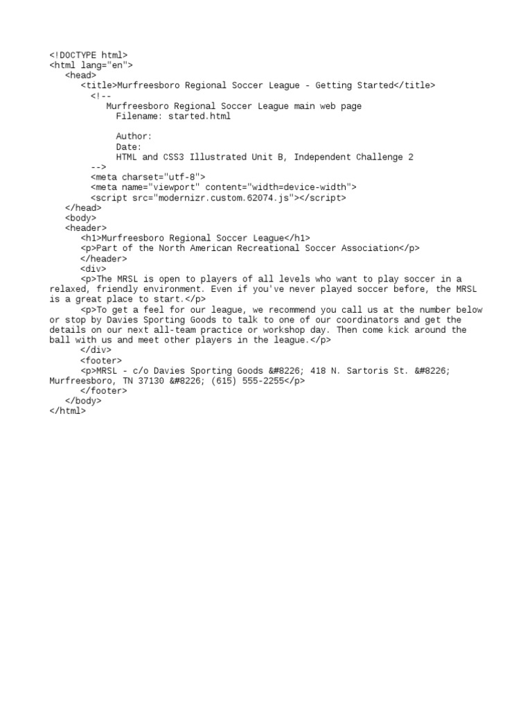 Web Programming Unit B IC2 Started File1 | PDF