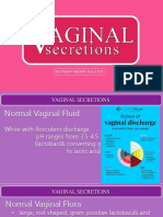 Vaginal Secretions