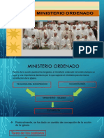 Ministerio ordenado: eclesiología y sacramentalidad