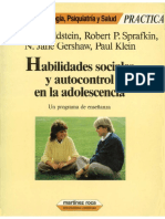 Habilidades sociales y autocontrol en la adolescencia - Goldstein, Sprafkin, Gershaw y Klein.pdf