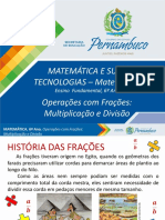 Frações: Multiplicação e Divisão