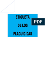 Etiquetas de Plaguicidas