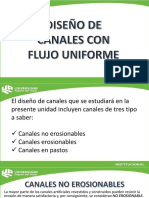 Diseño de Canales Con Flujo Uniforme. 1