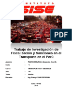 TRABAJO DE INVESTIGACIÓN DE fiscalización y sanciones en el transporte en el Perú.docx